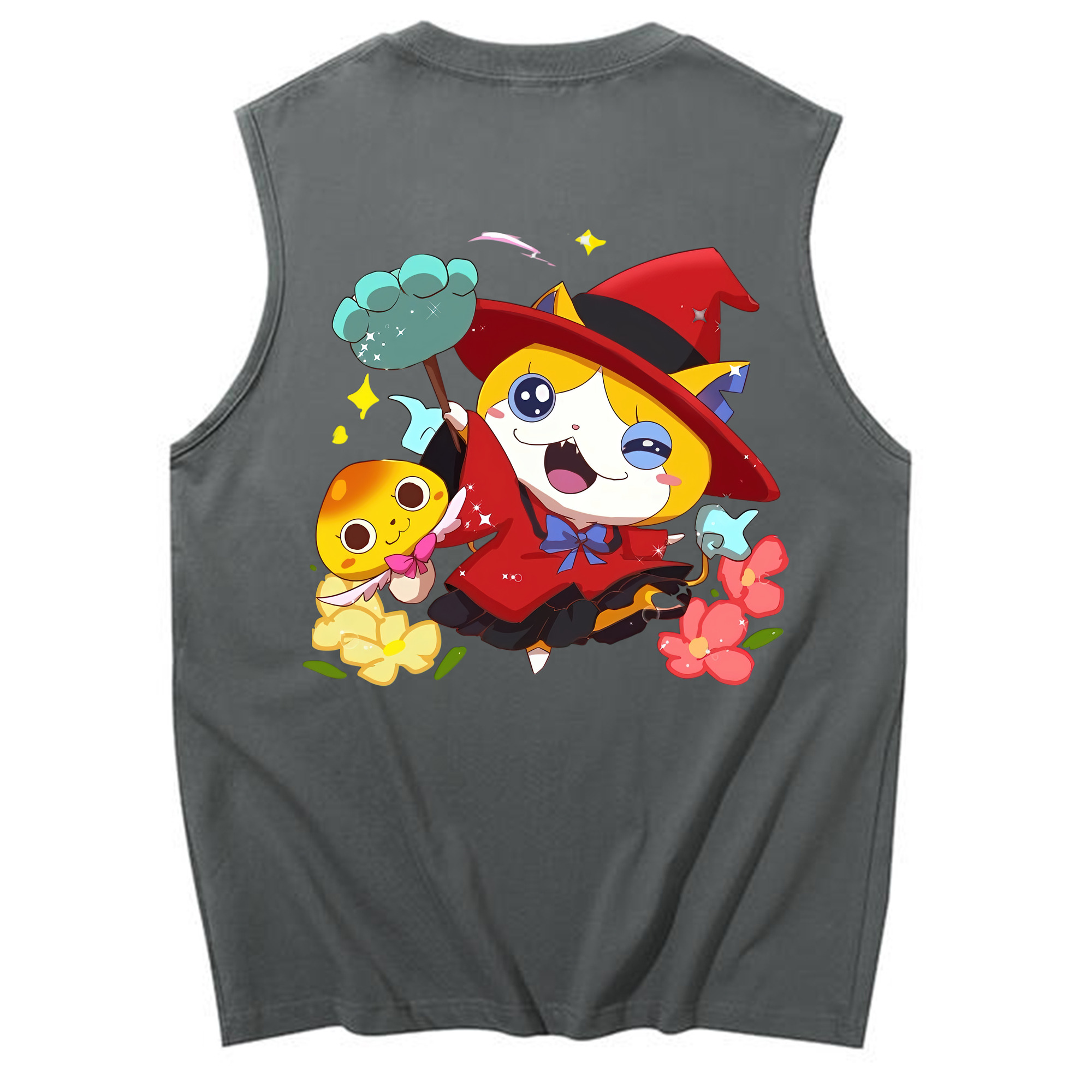 （画像用） 妖怪ウォッチ Yo-kai Watch コットン100％タンクトップ（背面プリント）